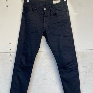imogene + willie: barton slim black rigid size 29